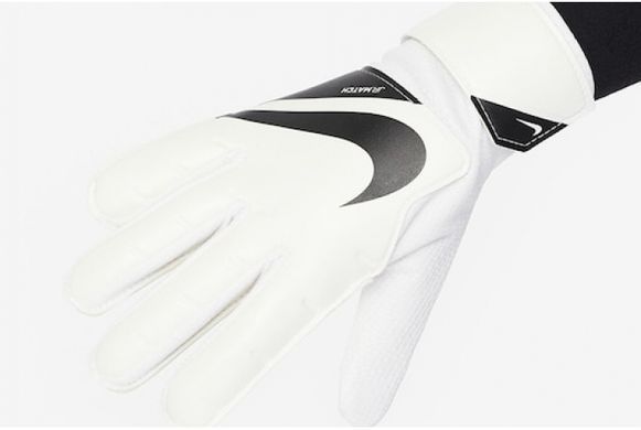 Вратарские перчатки Nike NK GK MATCH JR-FA20 белый Дет 8 (21.6 см)