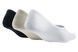 Шкарпетки Nike W NK EVERYDAY LTWT FOOT 3PR чорний, білий, бежевий Жін 34-38