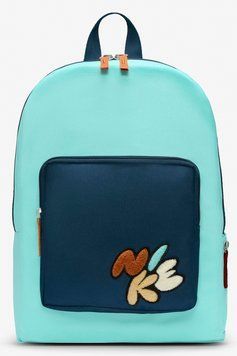 Рюкзак Nike Y NK CLASSIC BKPK - BUBBLE 16L бирюзовый, темно-синий Дет 38x28x13 см