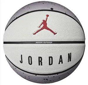М'яч баскетбольний Nike JORDAN PLAYGROUND 2.0 8P DEFLATED CEMENT GREY/WHITE/BLACK/FIRE RED size 5