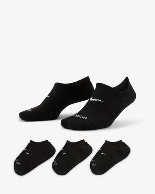Шкарпетки Nike U NK EVERYDAY PLUS CUSH FOOTIE чорний Жін