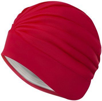 Шапка для плавання Aqua Speed TURBAN CAP 9729 червоний Уні OSFM