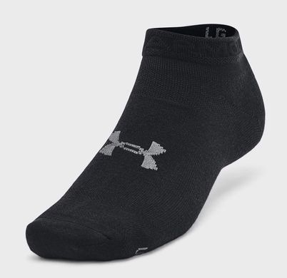 Шкарпетки Under Armour Essential Low Cut 3pk чорний Уні XL
