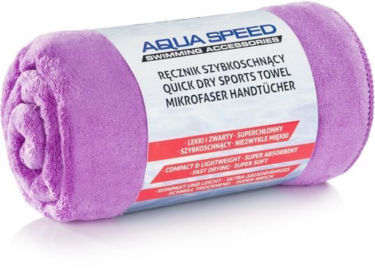 Полотенце Aqua Speed ​​DRY SOFT 7326 фиолетовое Уни 50x100см
