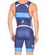 Трико борцівське Asics Wrestling Singlet синій,білий,блакитний Чол XS