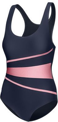 Купальник закрытый для женщин Aqua Speed ​​STELLA LADY 8667 черный, розовый Жен 42 (XL)