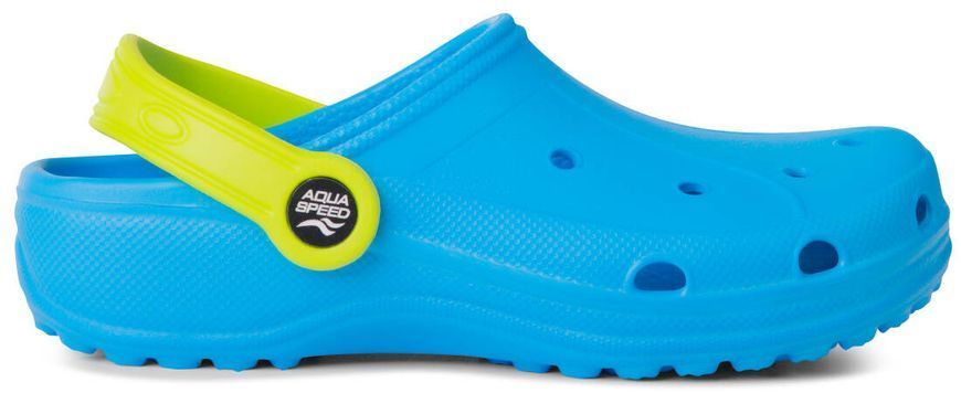 Крокси Aqua Speed LIMA 9951 блакитний, жовтий Діт 25
