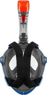 Повнолицьова маска Aqua Speed SPECTRA 2.0 9918 чорний, синій Уні L/XL