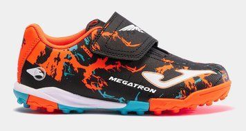 Сороконіжки Joma MEGATRON чорно-помаранчеві Діт 30