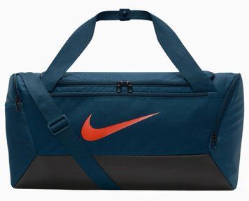 Сумка Nike NK BRSLA S DUFF 9.5 41L темно-синій Уні 51x28х28 см