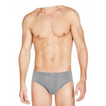 Труси-сліпи Kappa Slip Uomo Elastico Esterno logato сірий Чол M