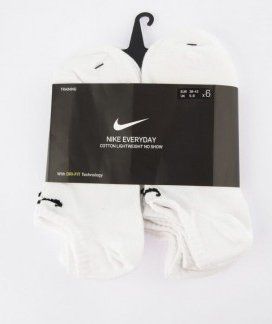 Шкарпетки Nike U NK EVERYDAY LTWT NS 6PR 132 білий Уні 34-38
