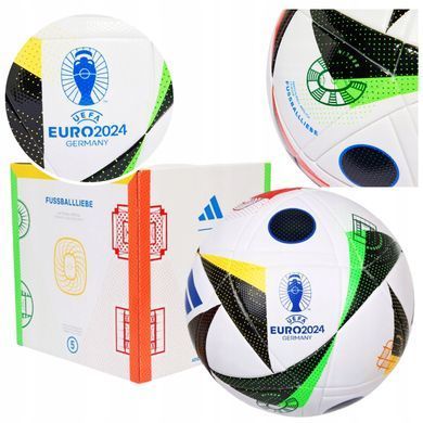 Футбольный мяч Adidas Fussballliebe Euro 2024 League Box IN9369, размер №5