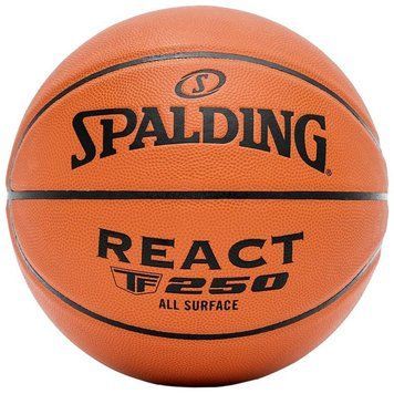 М'яч баскетбольний Spalding REACT TF-250 помаранчевий Уні 6 арт 76802Z