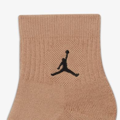 Шкарпетки Nike U J ED CUSH POLY ANKLE 3PR 144 бежевий, коричневий, фіолетовий Уні