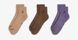 Шкарпетки Nike U J ED CUSH POLY ANKLE 3PR 144 бежевий, коричневий, фіолетовий Уні