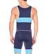 Трико борцівське Asics WRESTLING SINGLE синій Чол XS