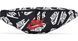 Сумка на пояс Nike NK HERITAGE WAISTPACK - AOP чорний 41х10х15см