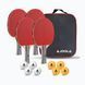 Набор для настольного тенниса JOOLA Team School Set (4 ракетки+8 мячиков)