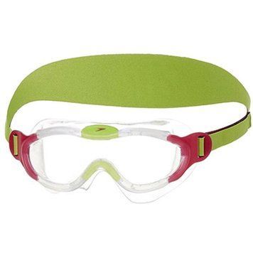 Очки для плавания Speedo SEA SQUAD MASK JU розовый, зеленый OSFM