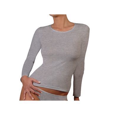 Футболка з довгим рукавом Kappa T-shirt Manica Lunga Girocollo сірий Жін