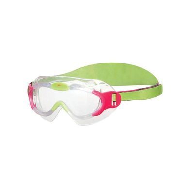 Очки для плавания Speedo SEA SQUAD MASK JU розовый, зеленый OSFM
