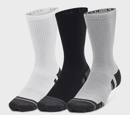 Шкарпетки Under Armour Performance Tech 3pk Crew сірий Уні