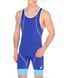 Трико борцовское Asics WRESTLING SINGLE синий Чел XS