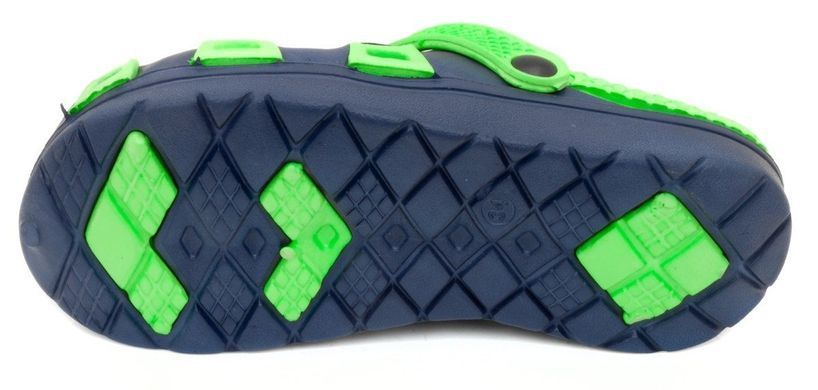 Кроксы Aqua Speed ​​SILVI 6932 синий, зеленый Дет 29