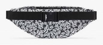 Сумка на пояс Nike NK HERITAGE WAISTPCK ACCS PR белый, черный Уни 10 x 41 x 15 см