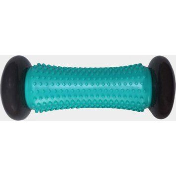 Массажный ролик MASSAGE BAR серый, бирюзовый Уни 16.5х7см