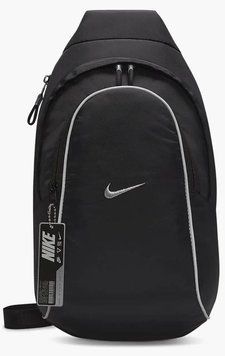 Сумка из-за плеча Nike NK NSW ESSNTL SLING BG-MTL PLL 8L черный Уни 44,5x22x10 см