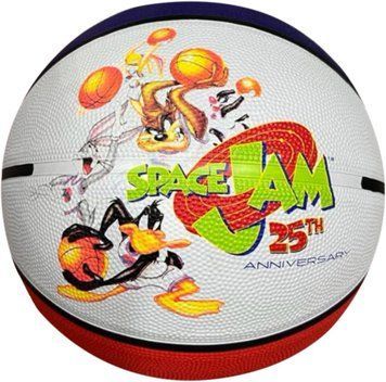 М'яч баскетбольний Spalding SPACE JAM 25TH ANNIVERSARY Tune Squad білий, червоний Уні 7