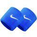 Напульсник Nike SWOOSH WRISTBANDS 2 PK синий Уни OSFM