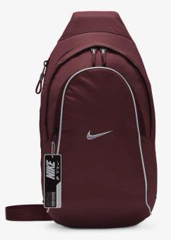 Сумка через плечо Nike NK NSW ESSNTL BG-MTL PLL 8L бордовый Уни 44,5x22x10 см