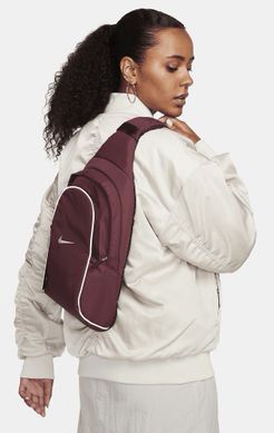 Сумка через плече Nike NK NSW ESSNTL SLING BG-MTL PLL 8L бордовий Уні 44,5x22x10 см
