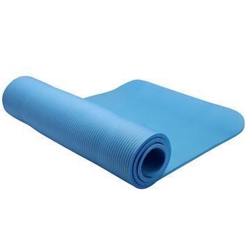 Коврик для тренировок NBR MAT синий Уни 180x60x1.2см