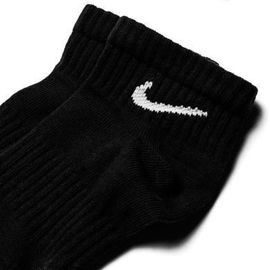 Шкарпетки Nike U NK EVERYDAY LTWT ANKLE 3PR чорний Уні