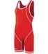 Трико борцівське Asics WRESTLING SINGLE червоний, білий Чол S