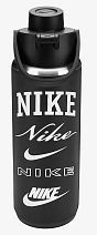 Бутылка Nike SS RECHARGE CHUG BOTTLE 24 OZ черный, белый Уни 709 мл