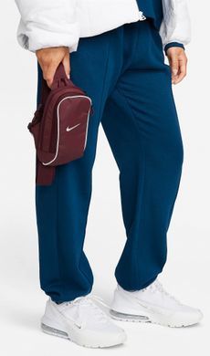 Сумка через плечо Nike NK NSW ESSNTL CRSSBDY-MTL PULL 1L бордовый Уни 20.5x12.5x5 см