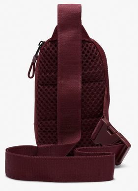 Сумка через плечо Nike NK NSW ESSNTL CRSSBDY-MTL PULL 1L бордовый Уни 20.5x12.5x5 см