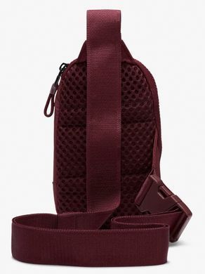 Сумка через плечо Nike NK NSW ESSNTL CRSSBDY-MTL PULL 1L бордовый Уни 20.5x12.5x5 см