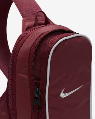 Сумка через плечо Nike NK NSW ESSNTL CRSSBDY-MTL PULL 1L бордовый Уни 20.5x12.5x5 см