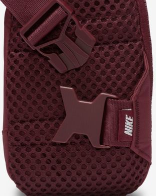 Сумка через плечо Nike NK NSW ESSNTL CRSSBDY-MTL PULL 1L бордовый Уни 20.5x12.5x5 см