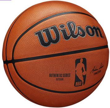 М'яч баскетбольний Wilson NBA Authentic series outdoor 285 size 6