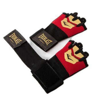 Бинти-рукавички Everlast PROSPECT QUICK WRAPS червоний Уні S/M