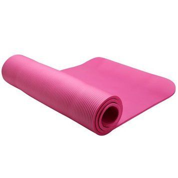 Коврик для тренировок NBR MAT розовый Уни 180x60x1.2см