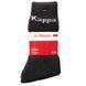 Шкарпетки KAPPA SOCKS LOGO SABOYA 3PACK темно-сірий Уні