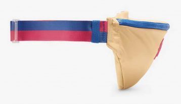 Сумка на пояс Nike NK HERITAGE WAISTPACK - FSTVL рожевий, синій Уні 10 x 41 x 15 см